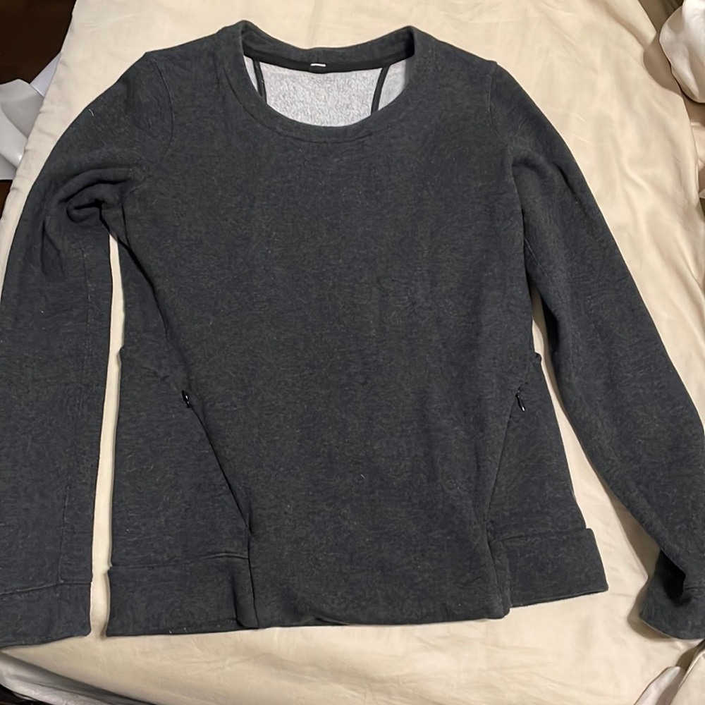 Lululemon cutout back sweater